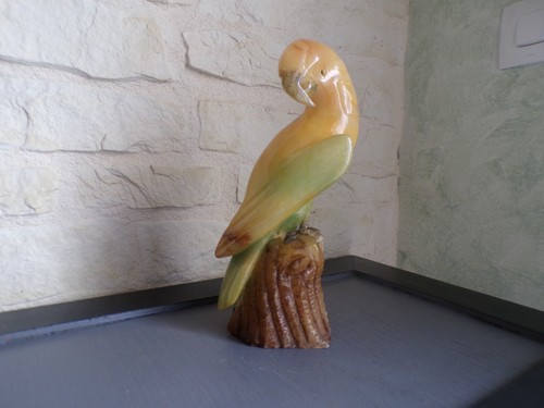 Sculpture grand perroquet - sculpture,