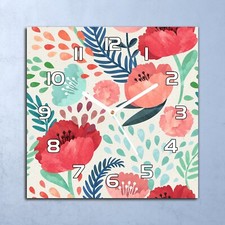 Horloge Murale Design En Verre