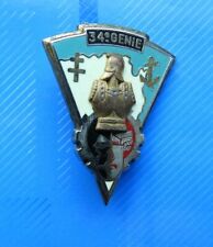 #2067# Joli Insigne du 34e régiment du génie