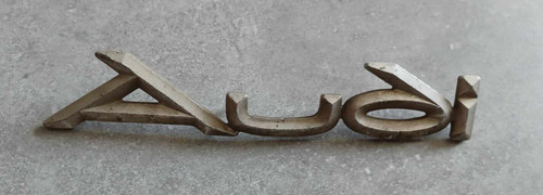 Sigle logo audi années - sigle, 70
