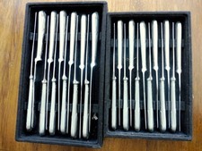 ménagere - 24 COUTEAUX MÉTAL