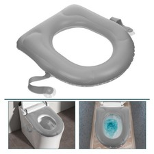  Rehausseur de siège de toilette gonflable : coussin de siège de toilette