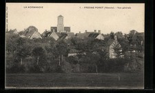 CPA Fresne-Poret, Vue