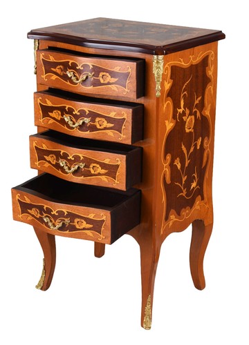Ancien table chevet baroque - ancien,