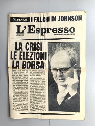 Espresso février 1966 - l’espresso,