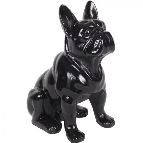 Statue résine chien - en,