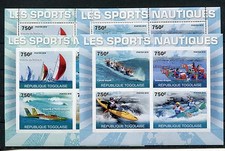 Togo 3859/66 A+B Feuilles