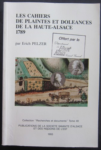 Alsace les cahiers - cahiers, des