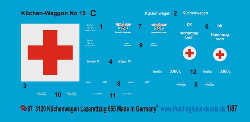 Peddinghaus 3120 chariot - 3120, 1/87