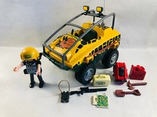 sympa jeep / voiture  saurus team 4175  Playmobil ( dinosaure    ) 1610