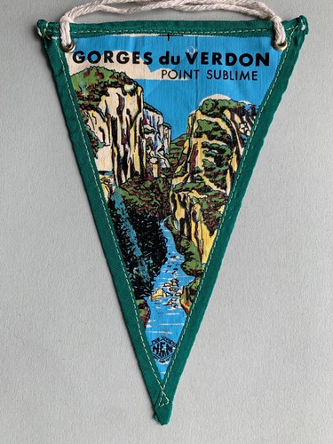 Fanion gorges verdon - gorges, du