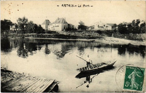 Cpa artaix port - artaix,