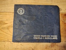 Catalogue - Moteurs Charles Roulland - 1937