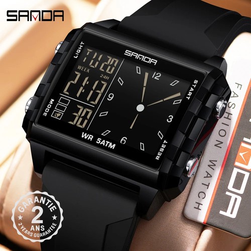 Montre homme rectangulaire - homme,
