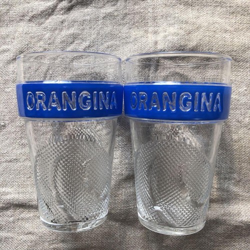 Lot verres orangina - 2,