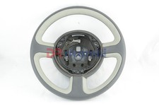 Volant En Cuir Gris Avec