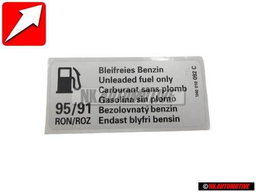 Original plaque - vw,
