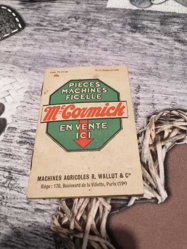 Carnet mac cormick - mac,