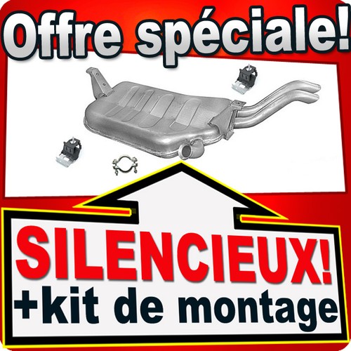Silencieux arriere pour - silencieux,