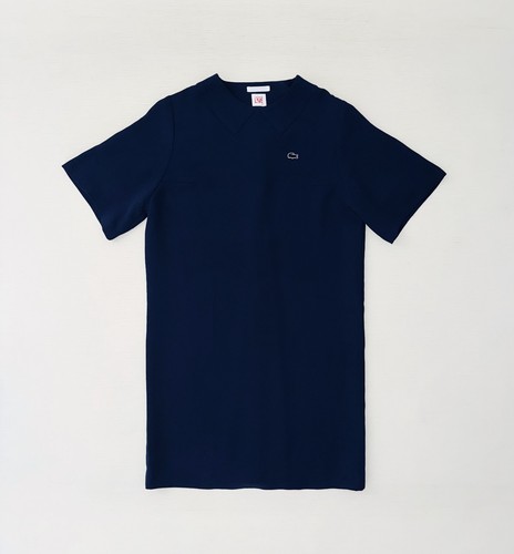 Robe lacoste live bleue marine - lacoste,