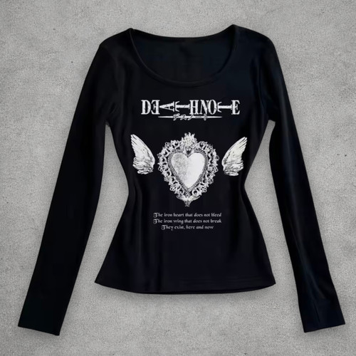 Death note women longsleeve - death,