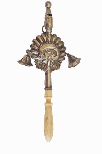 Hochet siffleur argent massif - siffleur,