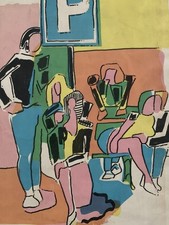 Ancienne affiche publicitaire