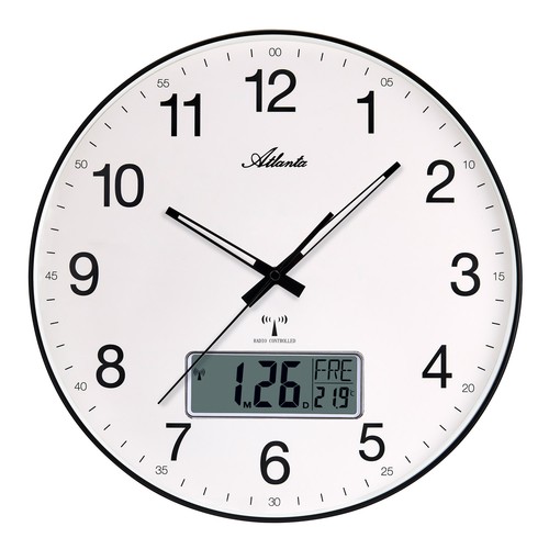 Horloge murale atlanta avec - horloge,