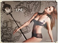 Affiche Lingerie LOU Paris