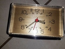 Réveil De Voyage Jaz Electronic En Plastique Vintage Occasion Rétro 