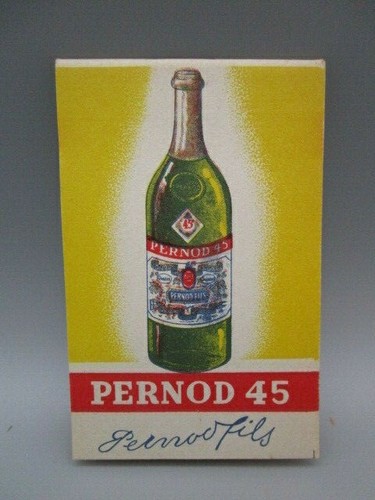Ancien carnet publicitaire
