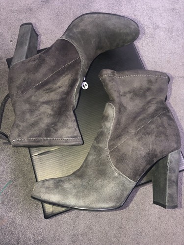 Bottes grises suade - bottes, en