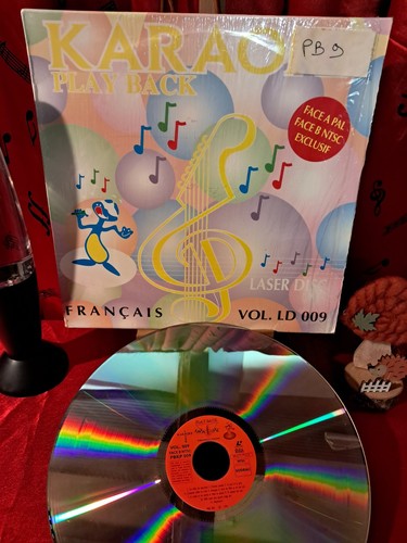 Laserdisc karaoke play back - laserdisc,