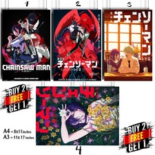 Chainsaw Man poster movie anime manga 2025