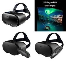 3D VR Lunettes Casque Casques Réalité Virtuelle Grand Angle pour Films Cadeaux
