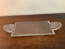 Plat a gâteau en cristal Lalique