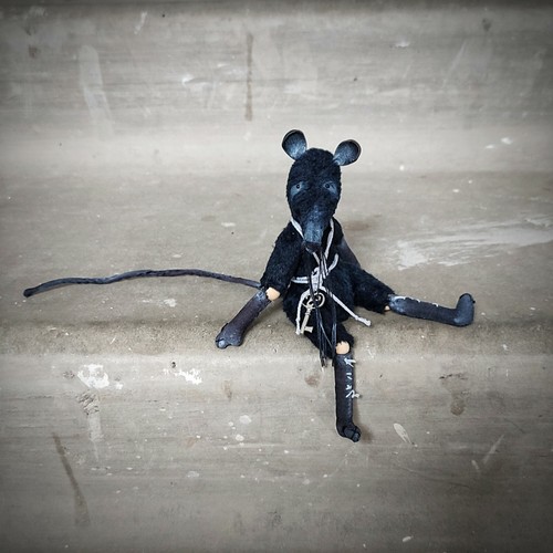 Creepy rat poupée - rat.,
