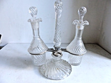 Huilier Vinaigrier ancien ,XIX