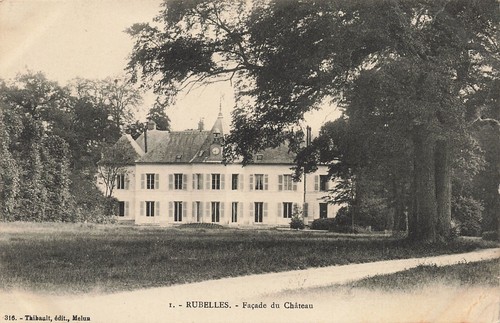 Rubelles château - rubelles, le