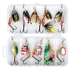 10Pcs Leurres de Pêches