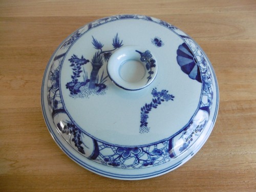 Couvercle soupiere creil - couvercle,