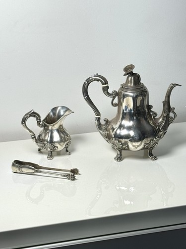 Théière argent massif - argent,
