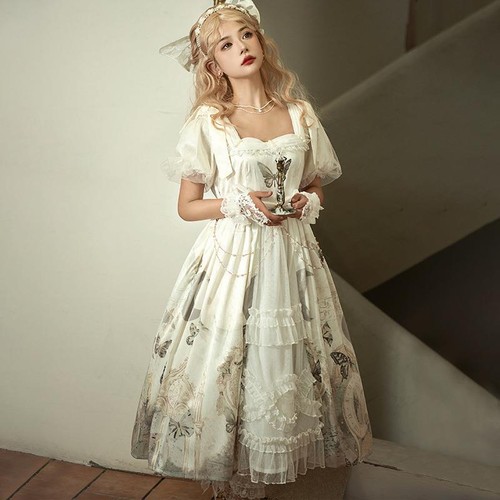 Femme fille ruche robe midi - robe,