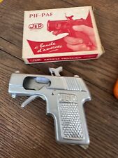 PISTOLET A AMORCES  "JEP" PIF PAF REF 1028 NEUF EN BOITE
