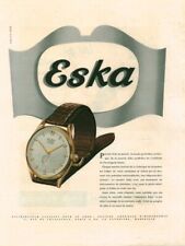 Publicité ancienne montre