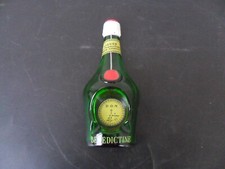 CENDRIER PUBLICITAIRE POUR BENEDICTINE FORME  1/2 BOUTEILLE VINTAGE