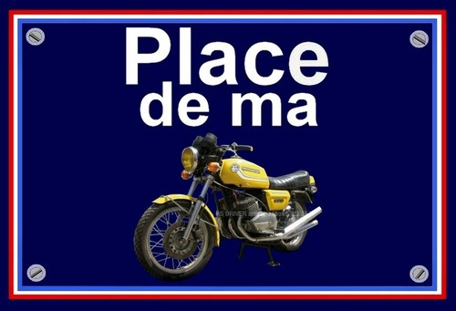 Plaque place de ma - de,