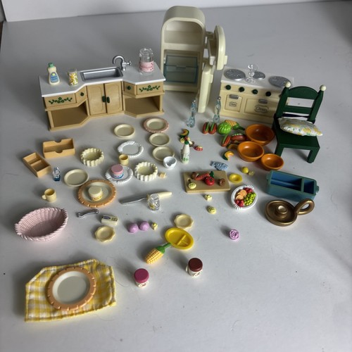 Sylvanian families kitchen - sylvanian, set