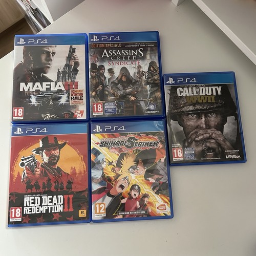 Lot jeux ps4 - 4,