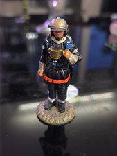 Figurine Pompier Delprado - Pompier Paris Tenue de feu 2002